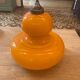 Orange pendant light, 1970s
