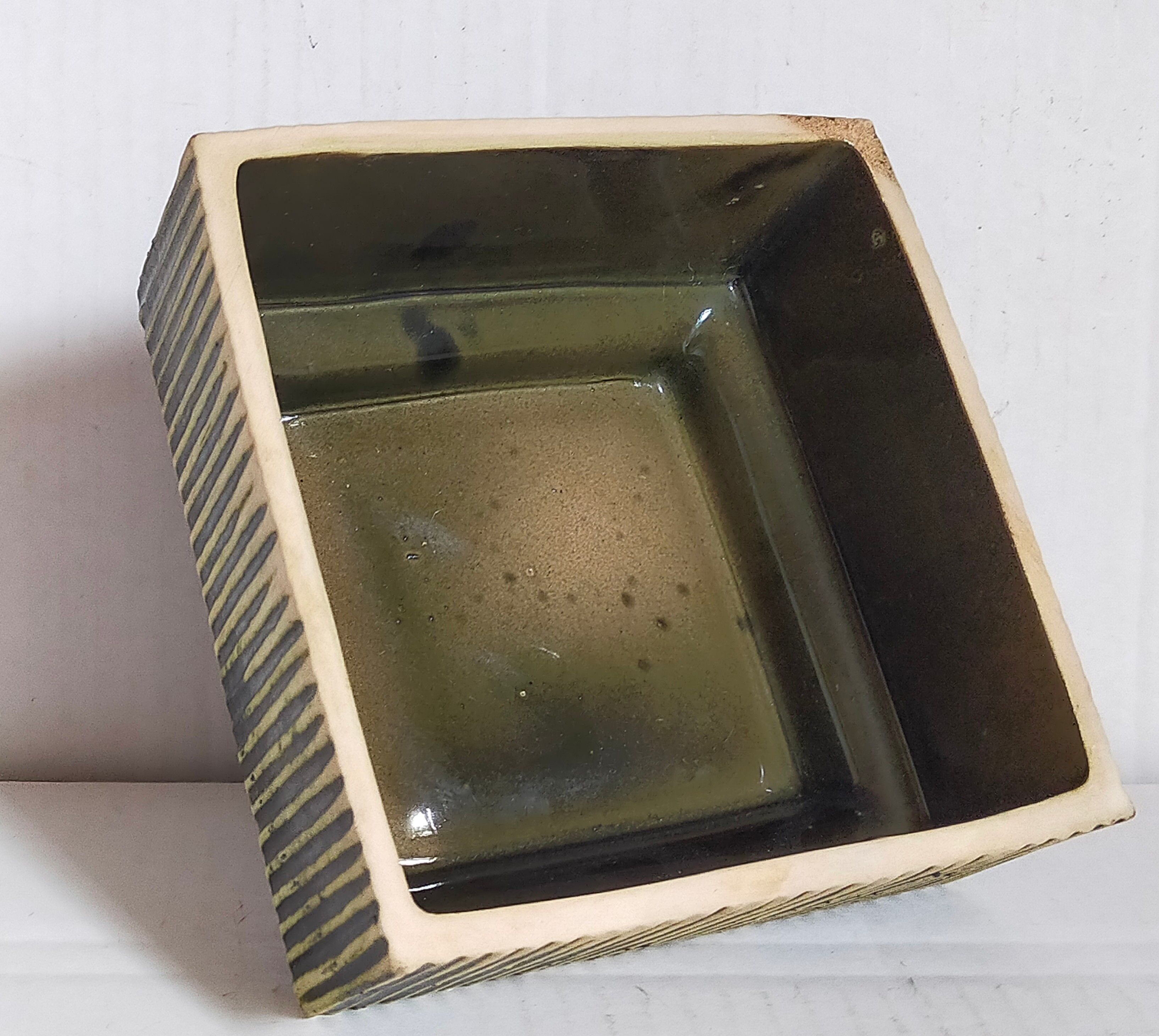 Vintage ceramic ikebana vase