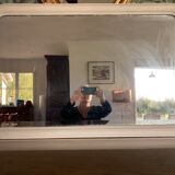 Old mirror louis philippe painted