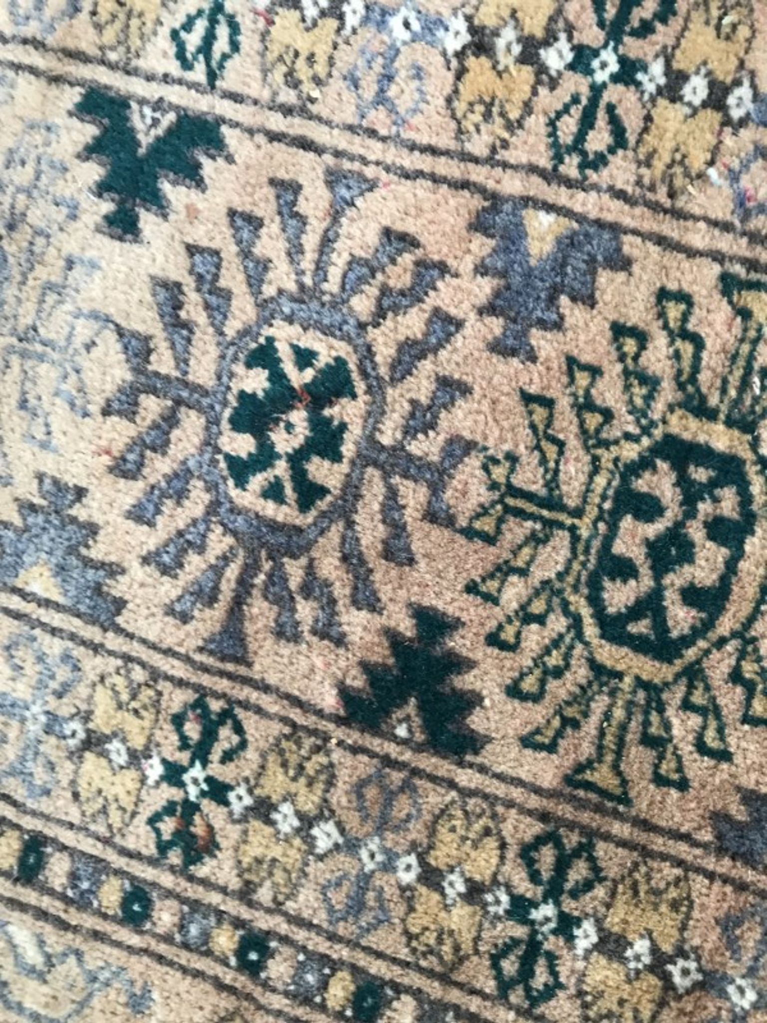 Tapis vintage turkmen afghan 161x242 cm