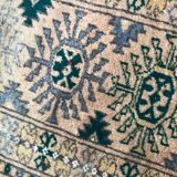Carpet vintage afghan turkmen 161 x 242 cm