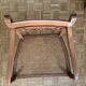 Fauteuil bois et cannage