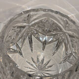 Bonbonnière en cristal ciselé