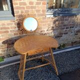 Vintage wicker dressing table