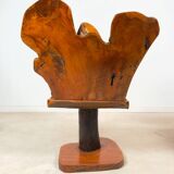 Brutalist bench and armchair set