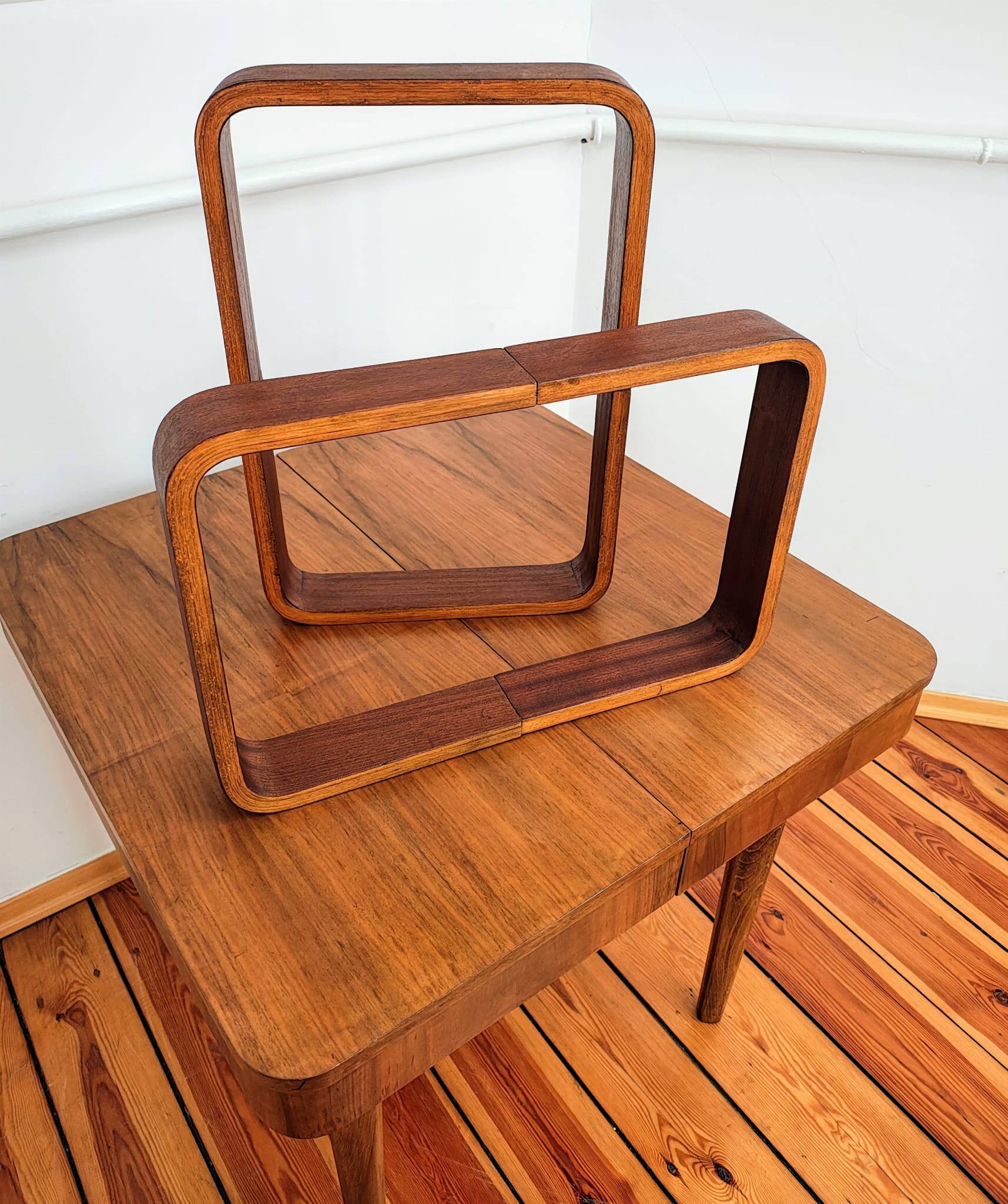 Czech Decorative Shelves attributed to Ludvik Volak for Drevopodnik Holesov