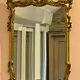 Miroir de style baroque, bois et stuc