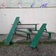 Benches of guinguettes, lot of 5