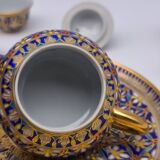 Miniature tea service in Benjarong style – Hand-painted porcelain
