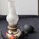 Vintage style suspension oil lamp.