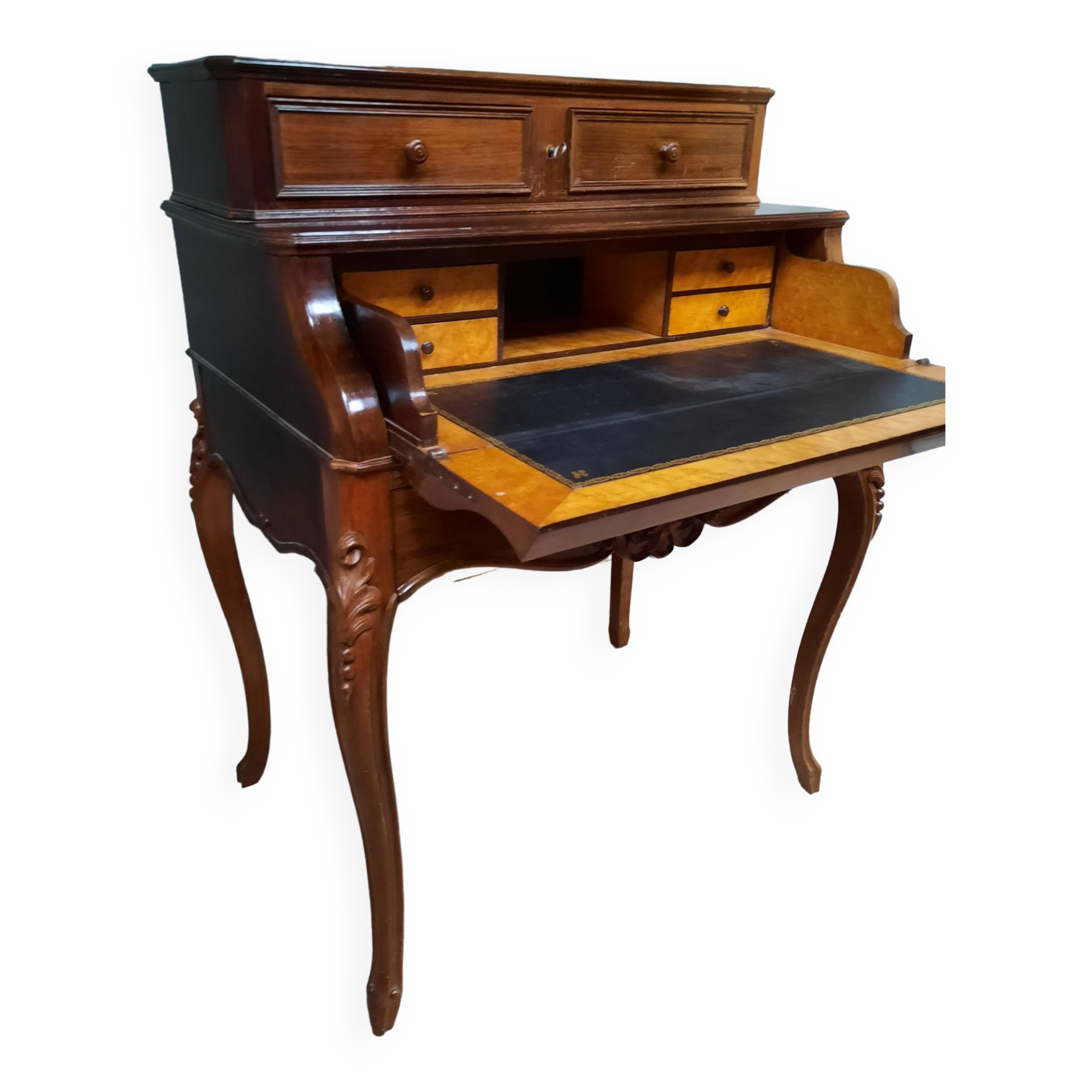 Louis Philippe drop-leaf desk