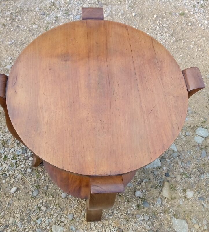 Art Deco pedestal table