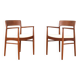 Danish Teak Dining Chairs by Henning Kjærnulf for Korup Stolefabrik, 1960s,