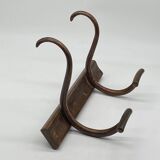 Porte manteaux bois courbé Fischel vintage / ancien
