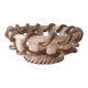 Vintage Vallauris Gold Twisted Basket Bowl? Saint Clément? Émile Tess