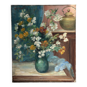 bouquet de fleurs avec