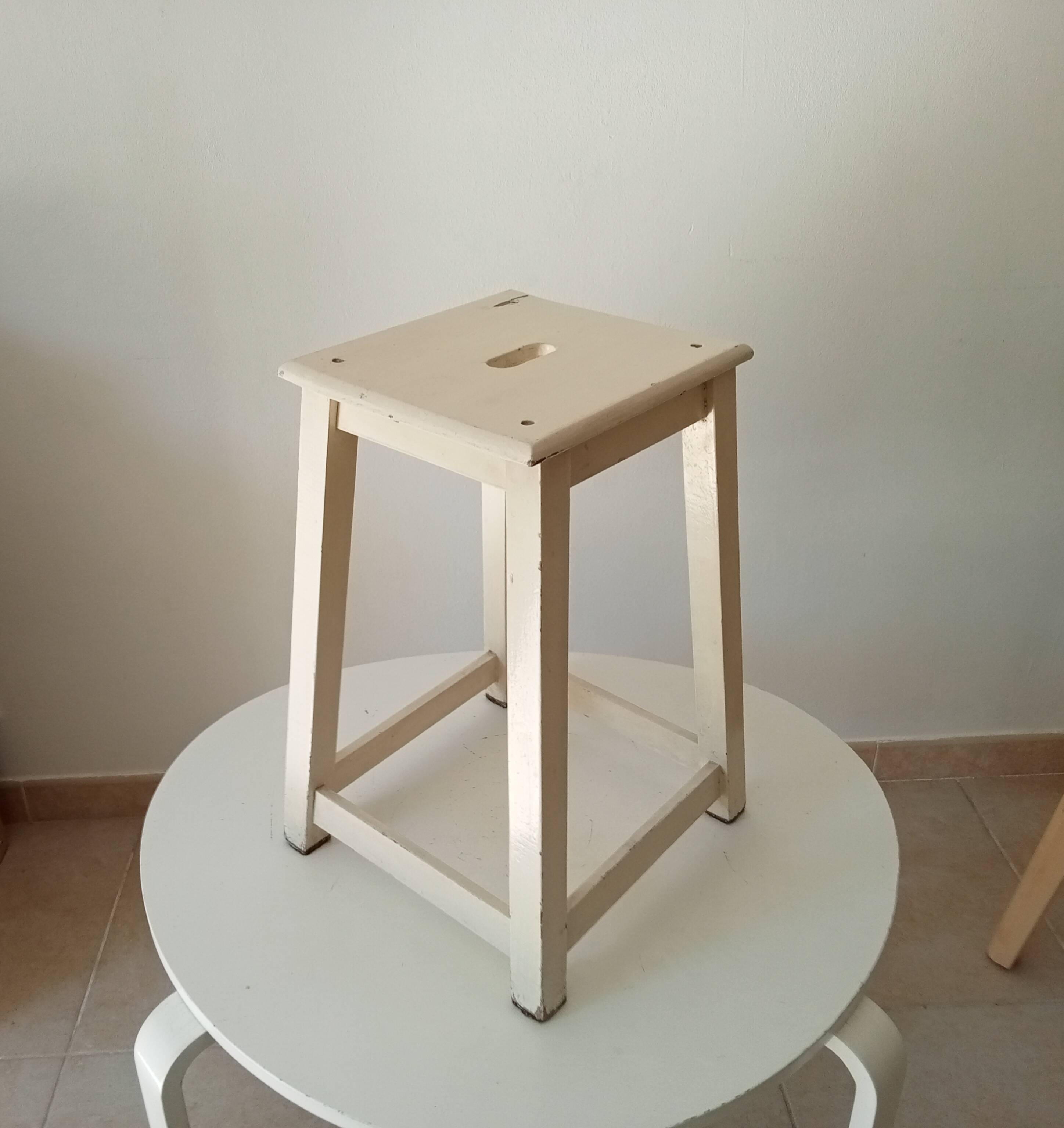 Vintage wooden stool