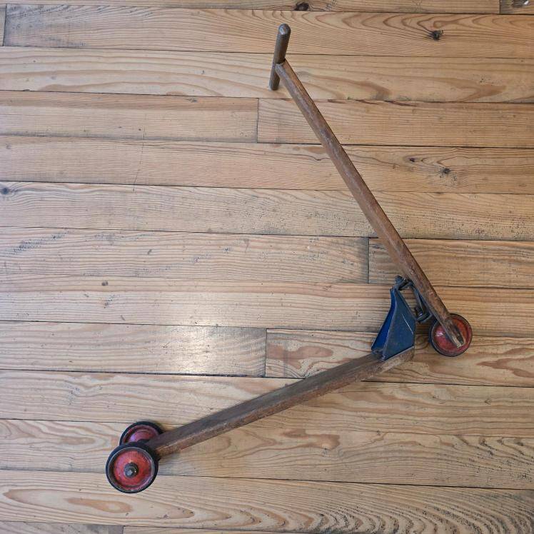 Vintage Steiff wooden scooter – 1950s toy