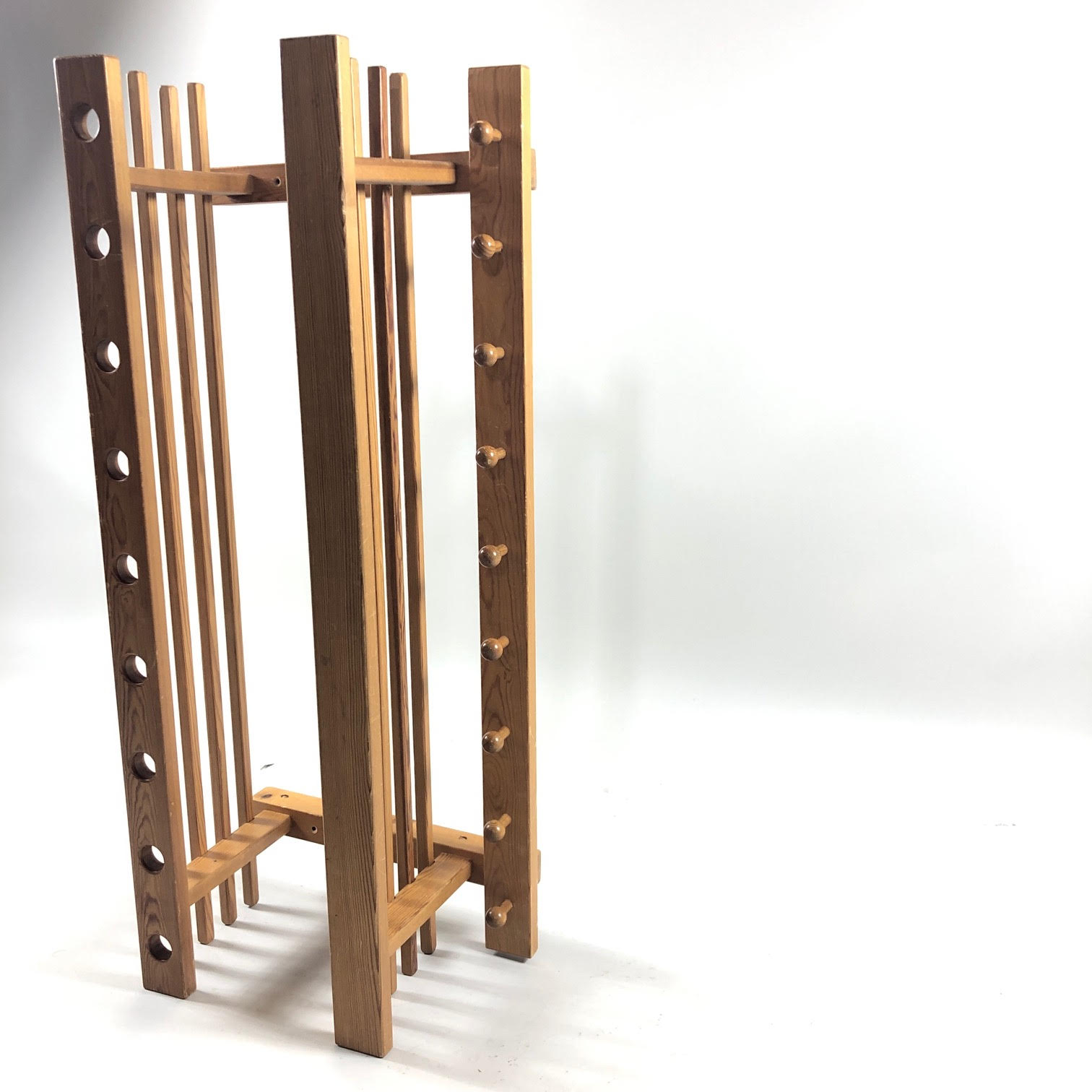 Swedish 1960 vintage wall coat holder