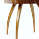 Table basse araignée par Jindrich Halabala en chêne et noyer, Tchécoslovaquie, 1930