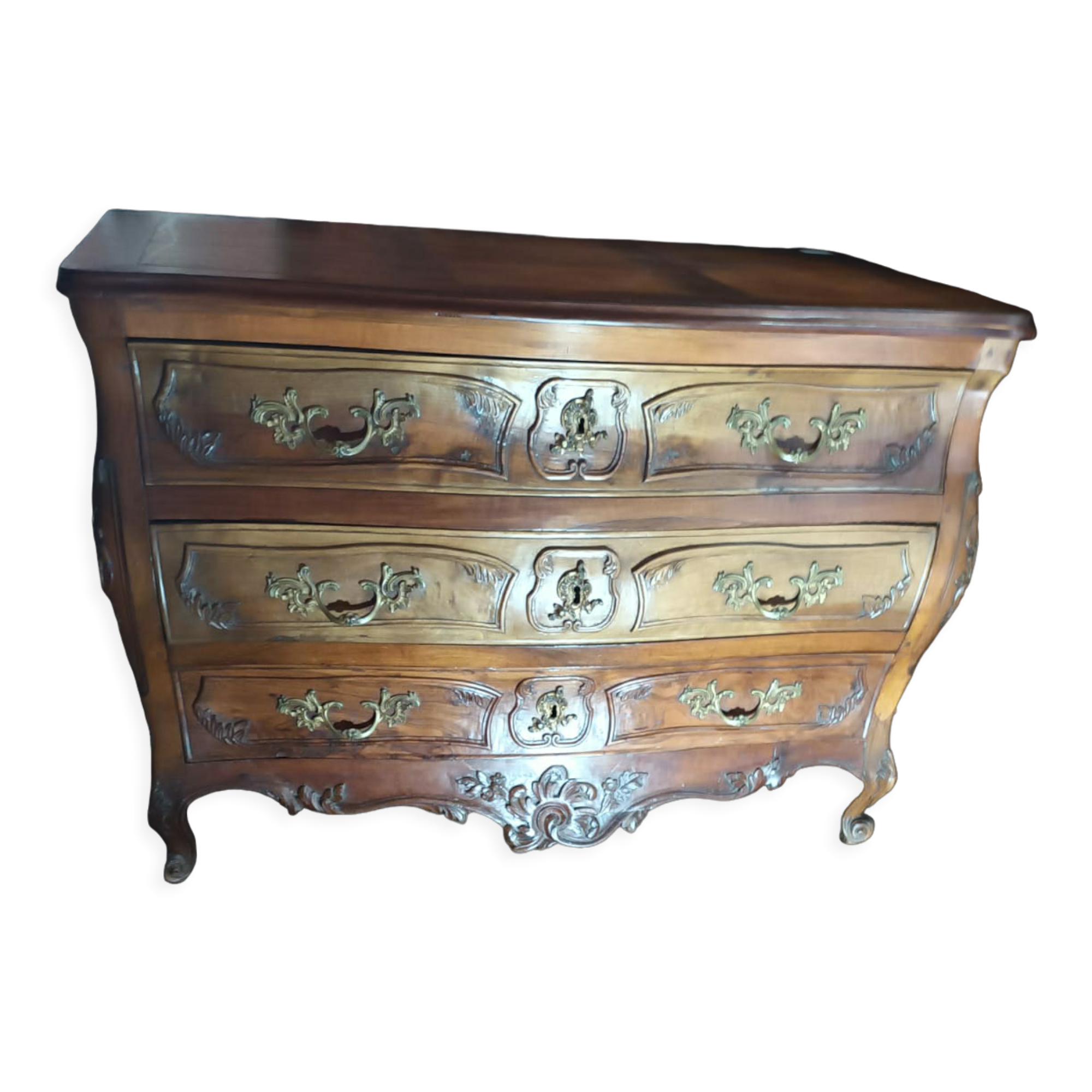 Bordeaux chest of drawers walnut early 19th century