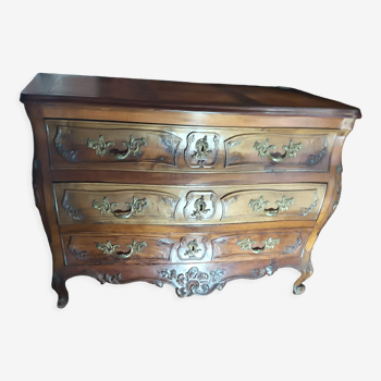Bordeaux chest of drawers walnut early 19th century