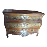 Bordeaux chest of drawers walnut early 19th century