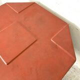 Canteen table from the 70s in resin and metal