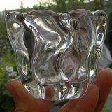 Small daum france crystal pocket tray.