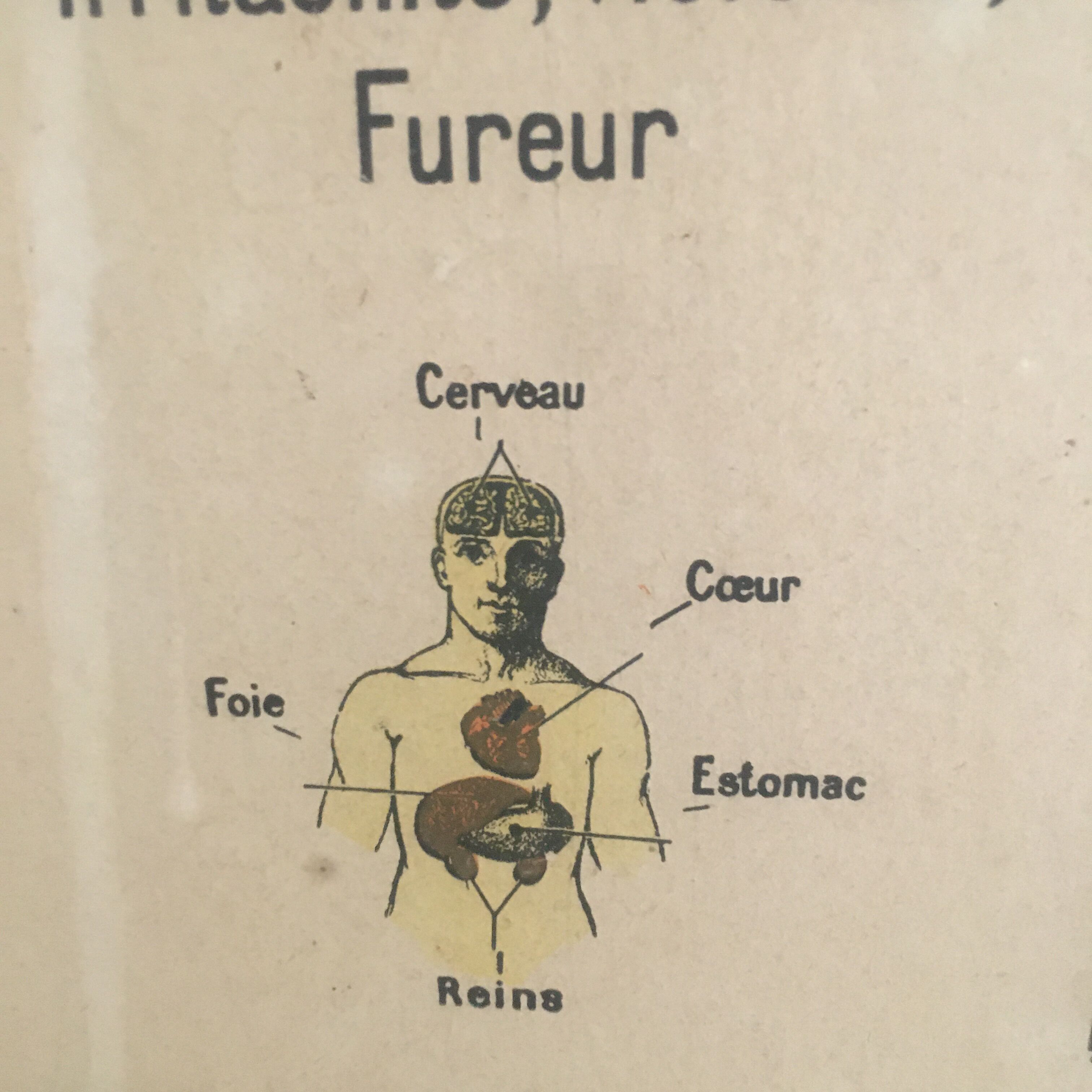 Educational panel "Alcohol is the enemy" 1910