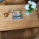 Recycled teak coffee table