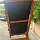 original Hungarian Art Deco bench in walnut by Lajos Kozma