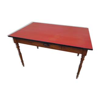 Old oak kitchen table -1m32