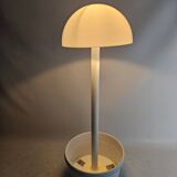 Mushroom floorlamp with planter in bottom Massive seventies