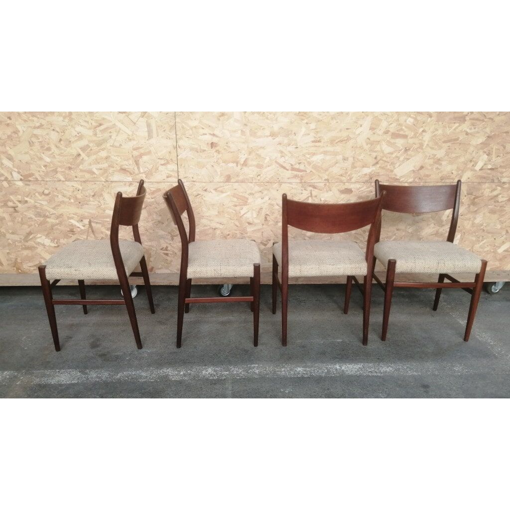 Série de 4 chaises SA10 de Cees Braakman pour Pastoe 1960