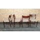 Série de 4 chaises SA10 de Cees Braakman pour Pastoe 1960