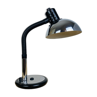 Lampe de bureau Aluminor métal chromé