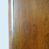 Bauhaus chromed tubular steel and walnut wardrobe, 1930s