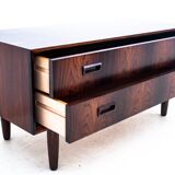 Commode en palissandre danois, Danemark, années 1970
