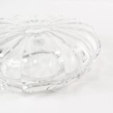 Mid Century Crystal Ashtray, Belgium 1960s