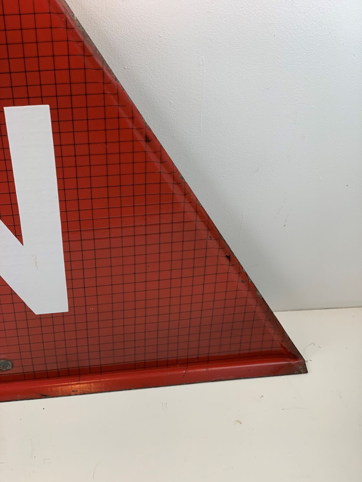 Old enamelled signposting plaque Railway 1930