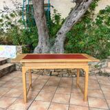 Solid oak design desk 1960