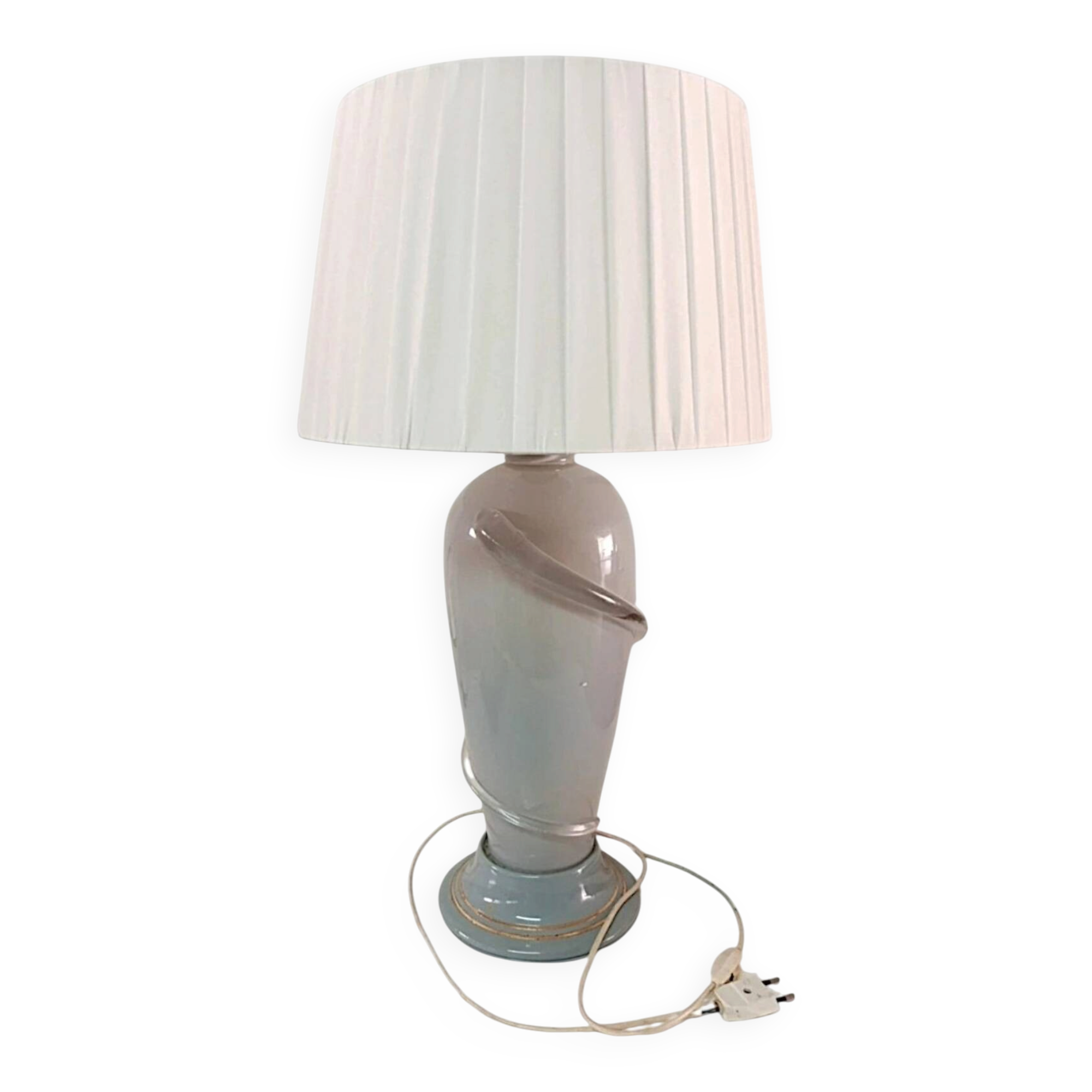 Glass paste lamp