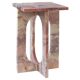 Table d'appoint en marbre rose "BOND"
