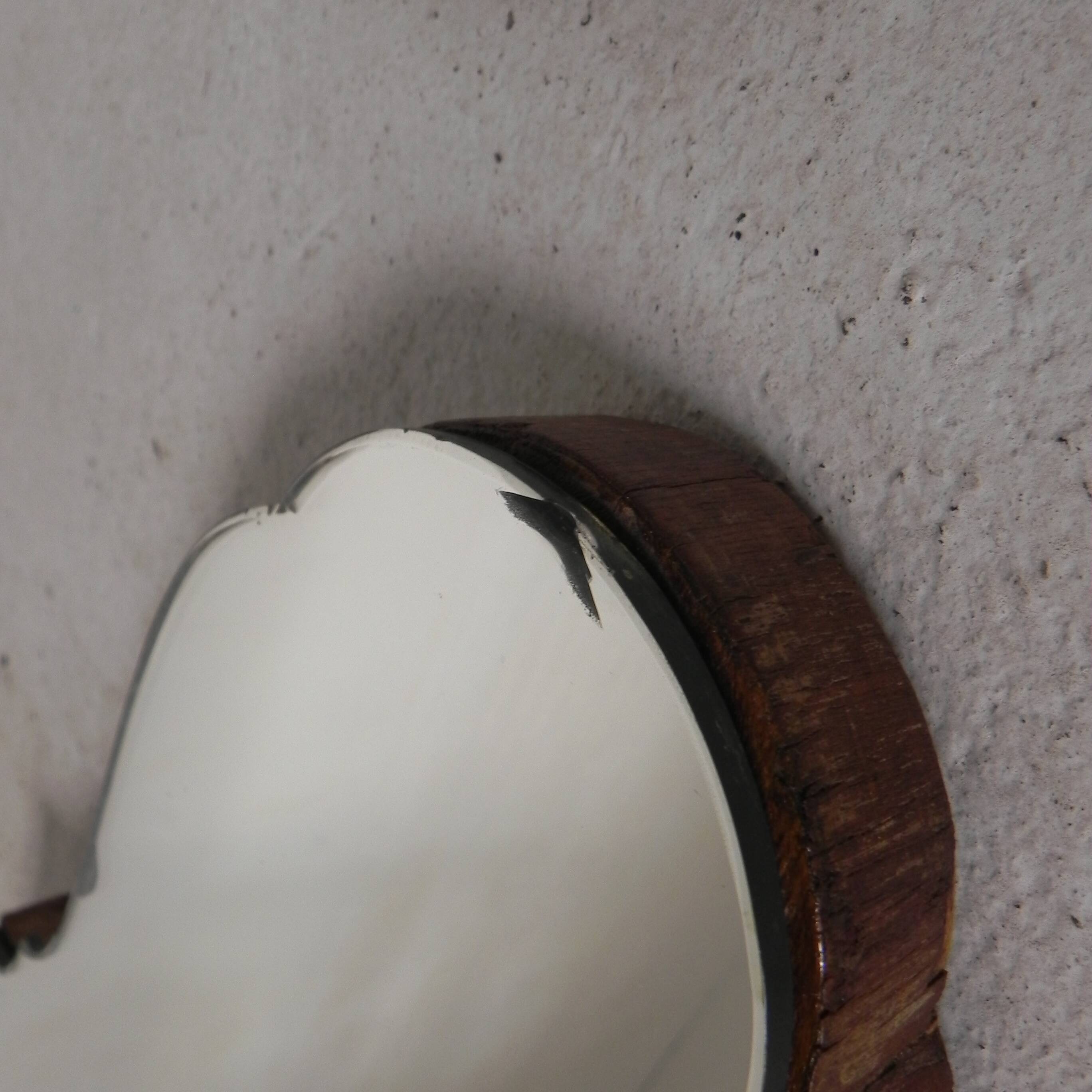 Art Deco mirror, dressing mirror for the hall, 1930s