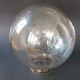 Vintage Limburg table lamp in bubbled glass and brass base