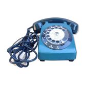 Blue dial telephone from the 70s 80s