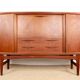 Sideboard, Danish teak Highboard, Ærthoj Jensen and Mølholm Herning 1960