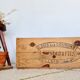 Old wooden box