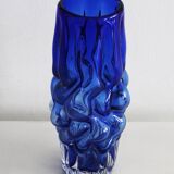 1960's Flower Vase by Pavel Hlava for Novy Bor Glasswork